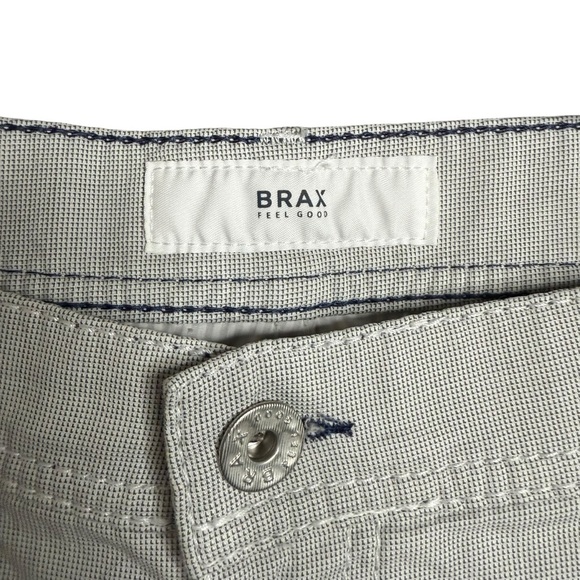 Brax Feel Good | Gray Cooper Fancy Regular Fit Pants | Sz 36 - Picture 2 of 7